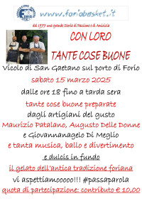 Con loro tante cose buone