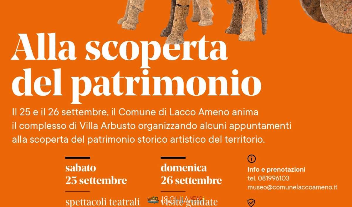 Locandina Alla scoperta del patrimonio