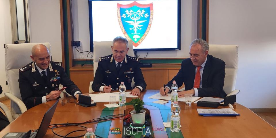 Firma accordo per la gestione forestale a Casamicciola