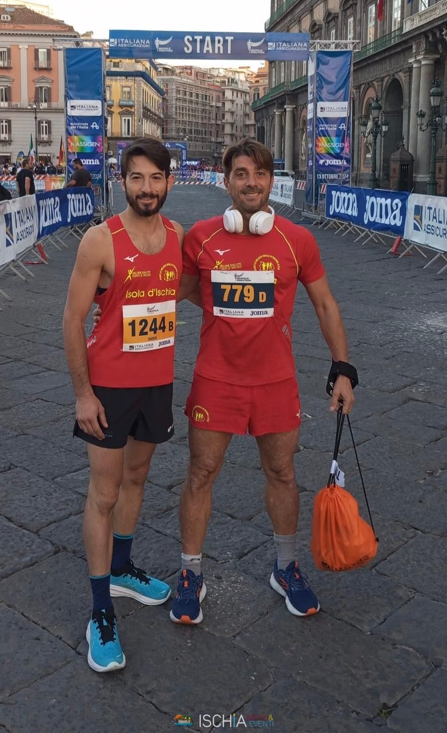 Tuccillo e Nazzaro alla 4^ Neapolis Marathon