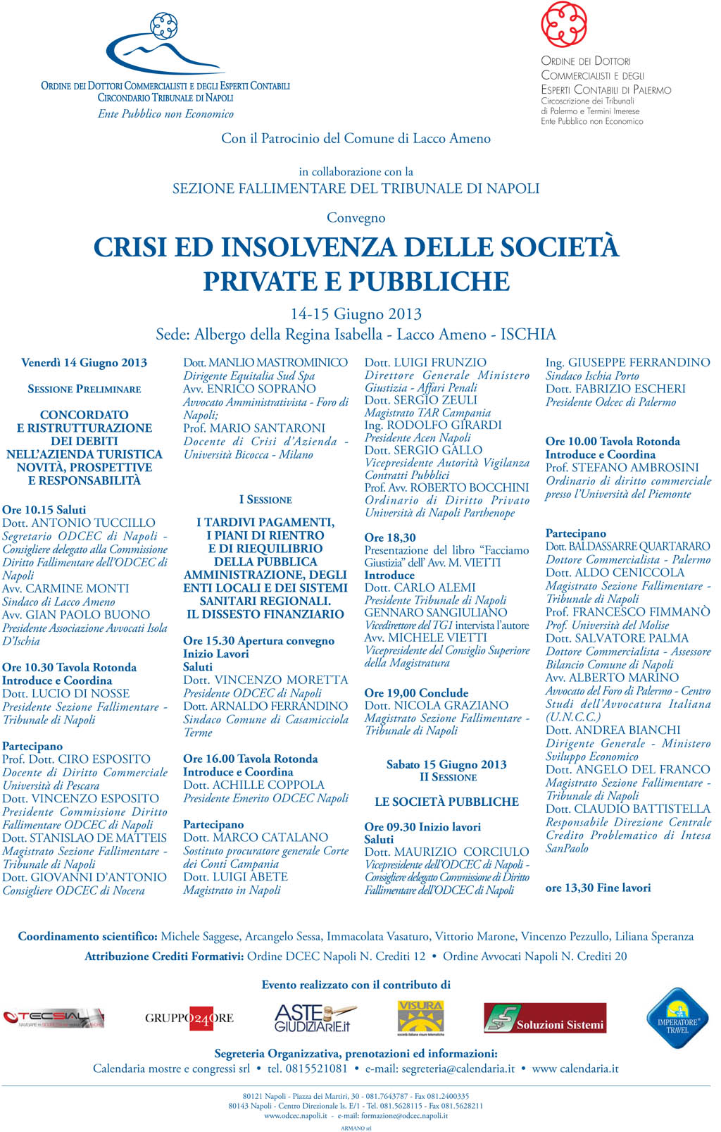 Crisi ed insolvenze delle società private e pubbliche