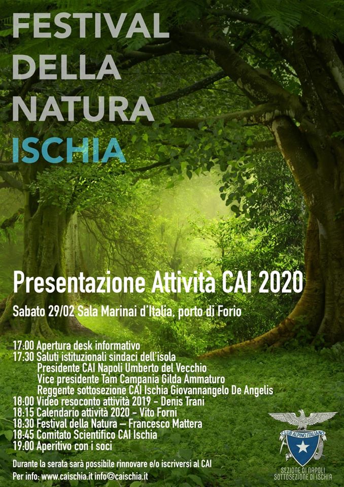 Presentazione attività cai 2020