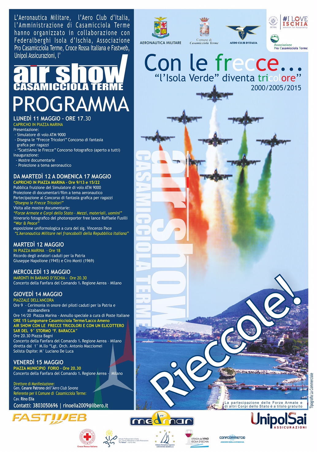 Programma eventi CTAS 2015