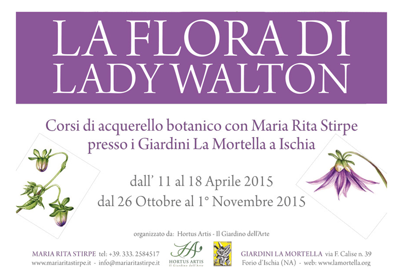 La flora di Lady Walton