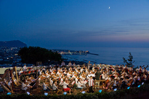 Ischia Teatro Greco ai Giardini la Mortella