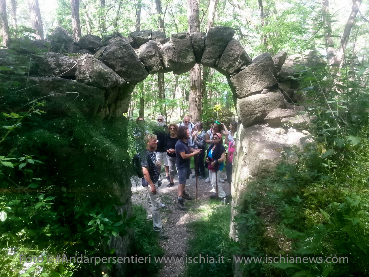 Andar per Sentieri, Bosco dei Frassitelli isola d'Ischia