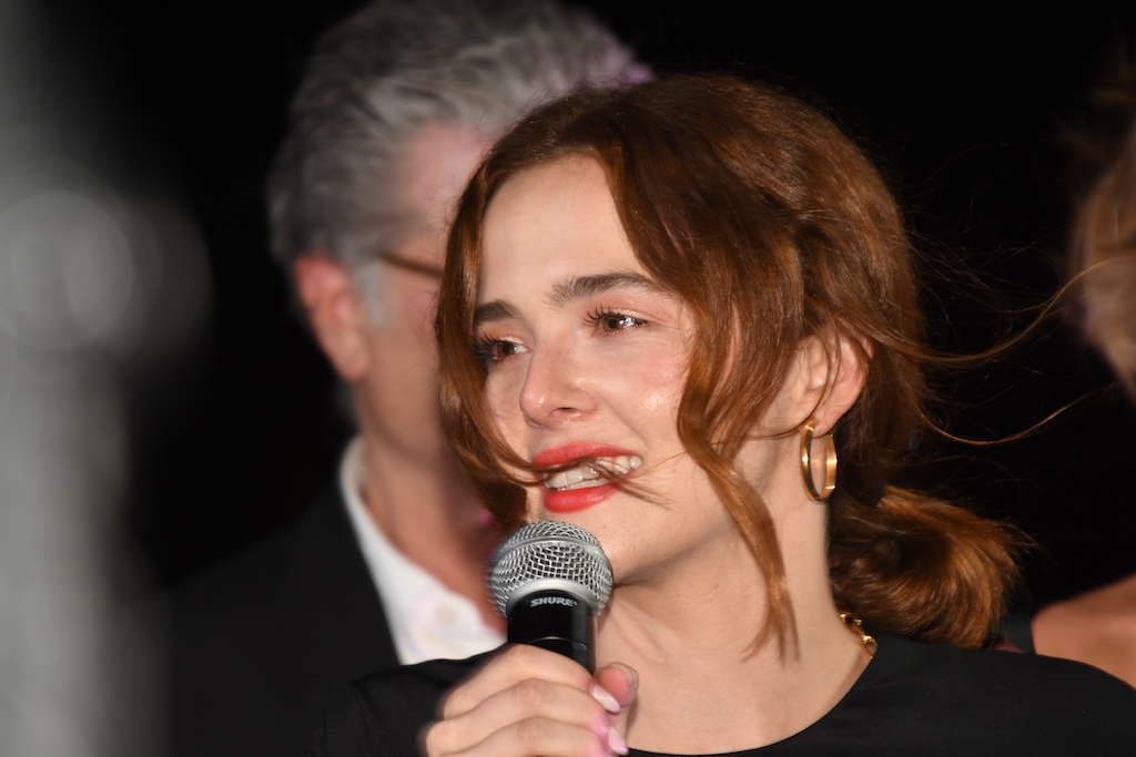 Zoey Deutch  per l'Ischia Global Fest