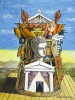 De-Chirico-trofeo-con-testa-e-tempio